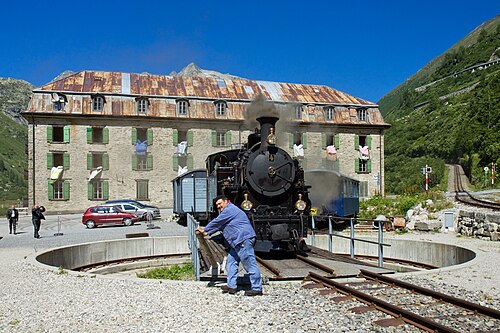 Furka Cogwheel Steam Railway — photo 4