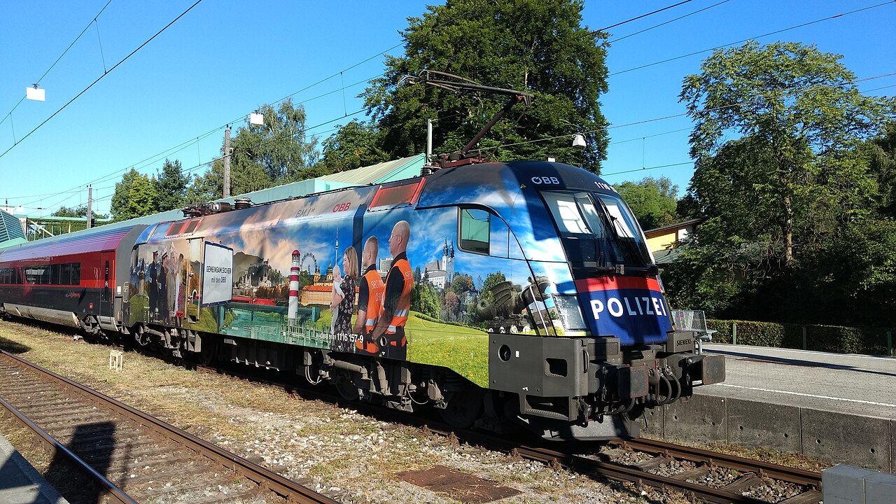 Railjet – von Wien nach Bregenz