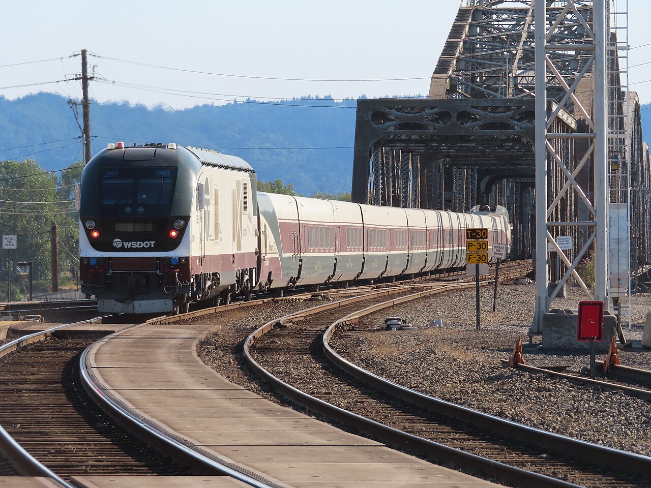 Amtrak Cascades – von Vancouver nach Eugene