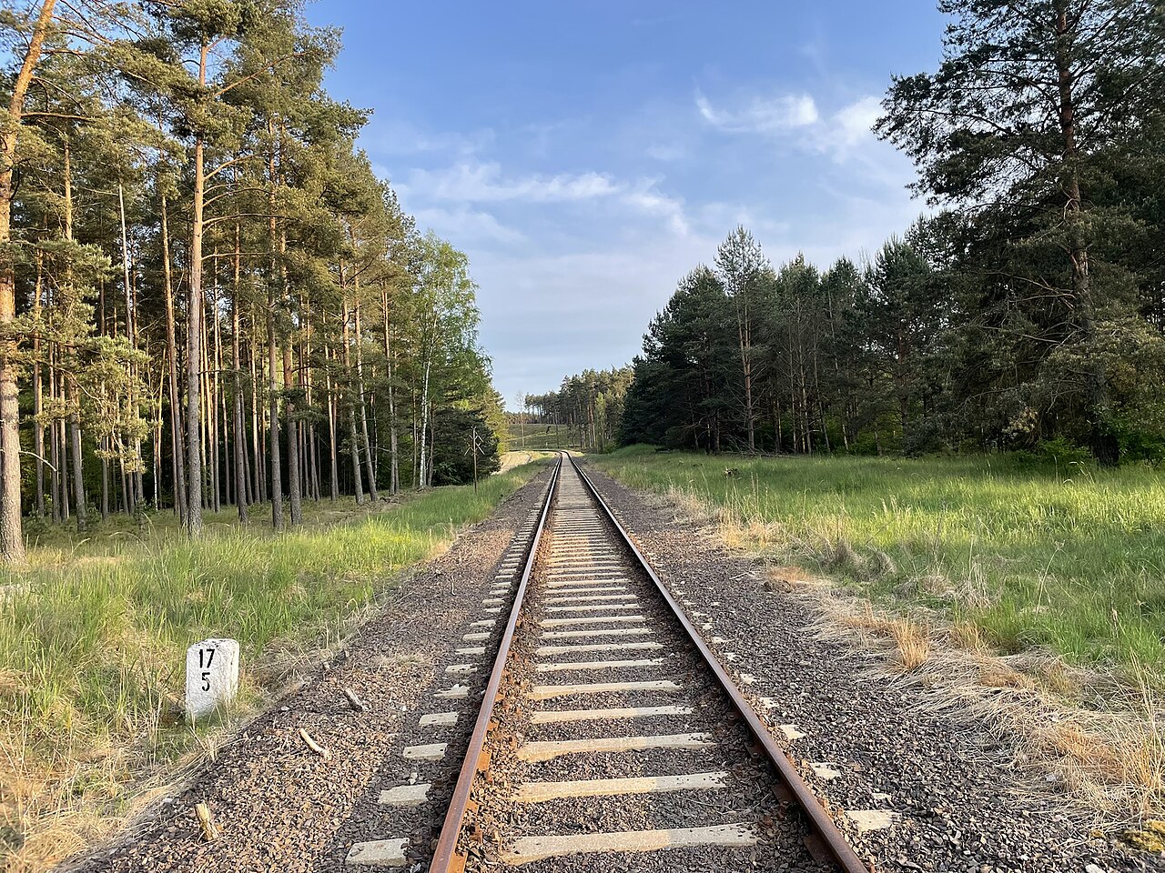 Człuchów–Słosinko railway — Słosinkoからチュウフフへ