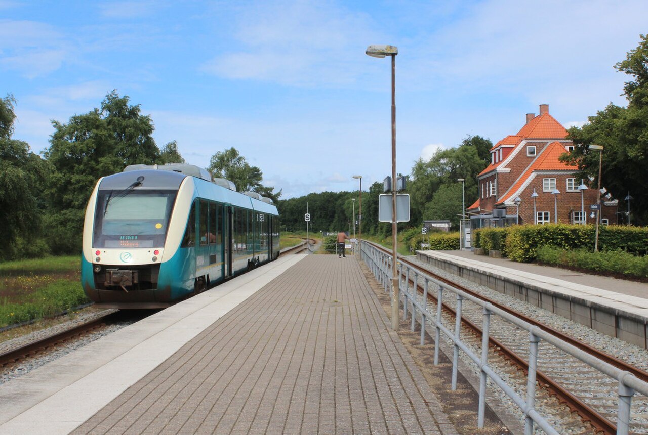Langå–Struer railway — ストルーアからLangåへ