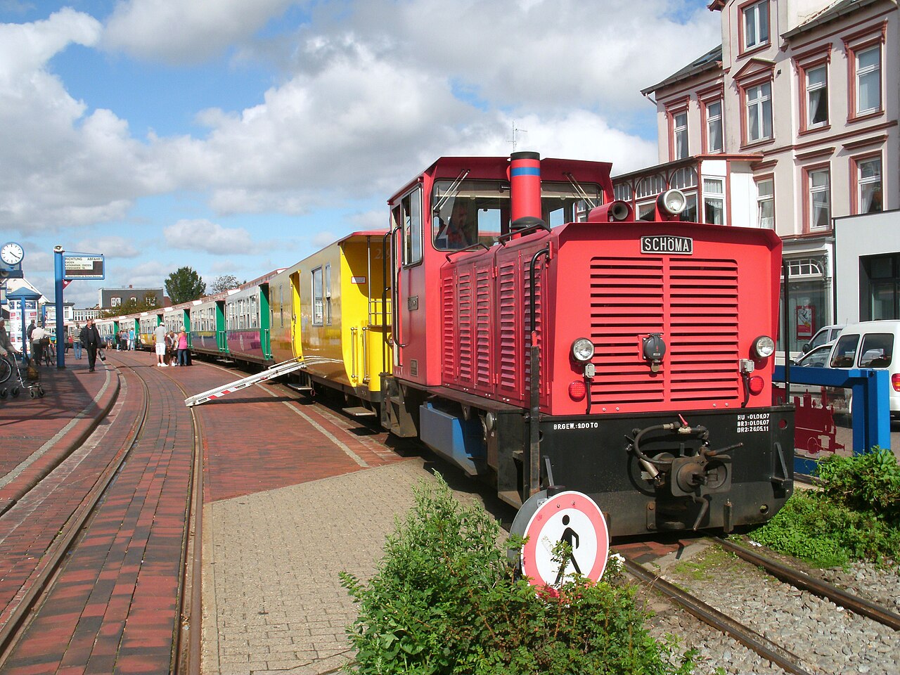Borkumer Kleinbahn – von Borkum Reede nach Borkum