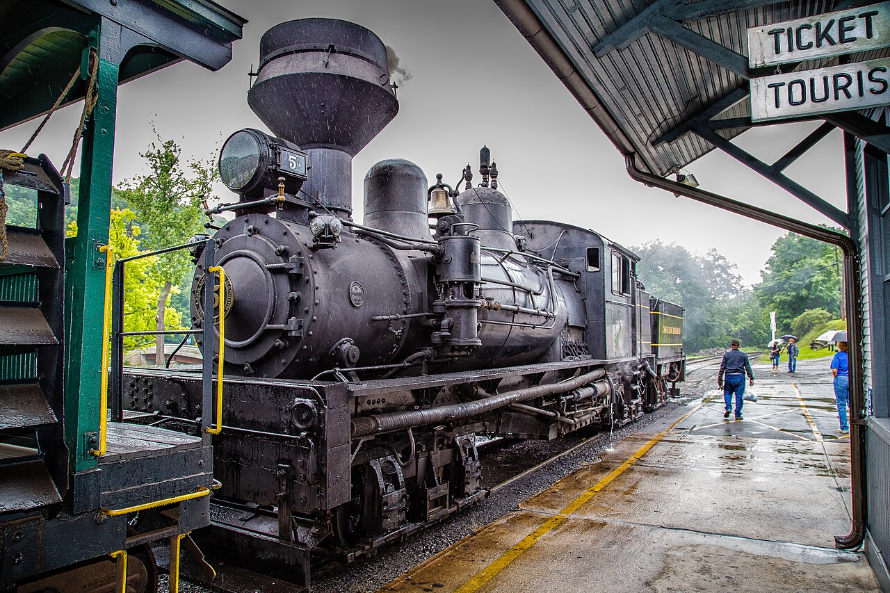 Cass Scenic Railroad – von Cass nach Bald Knob
