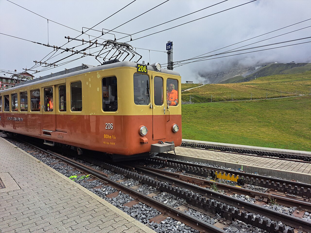 ユングフラウ鉄道 — グリンデルヴァルトからユングフラウヨッホへ