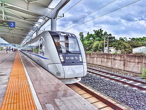 杭福深旅客専用線 — 写真2