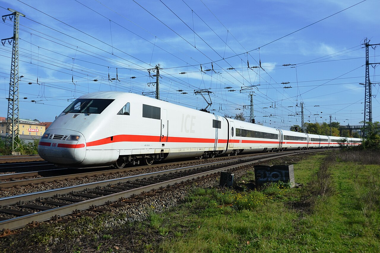 ICE — Hamburg to Frankfurt