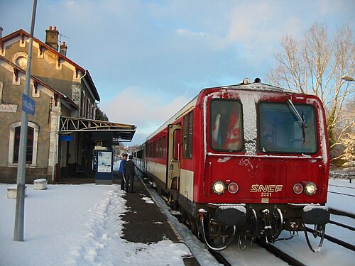 Bahnstrecke Montluçon–Saint-Sulpice-Laurière – Foto 3