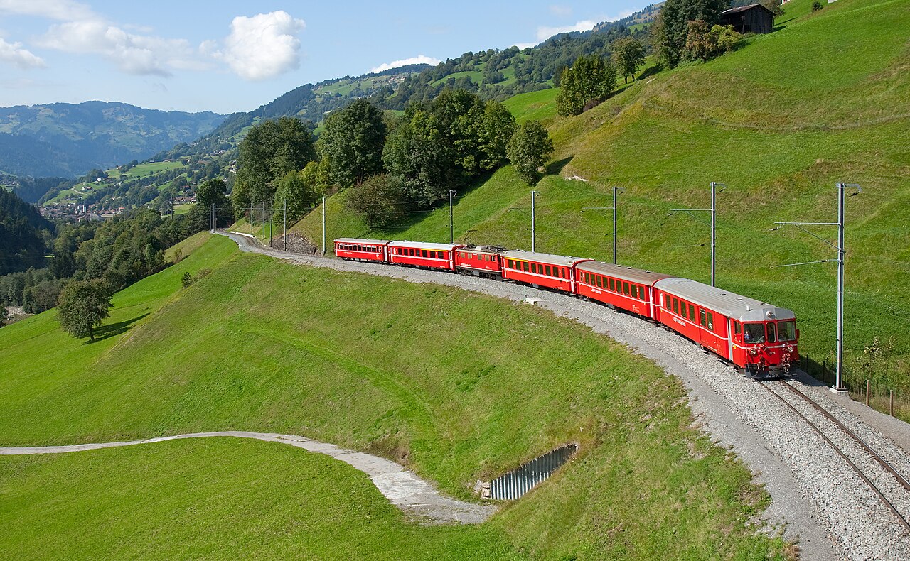 Prättigau Line — Davos PlatzからLandquartへ