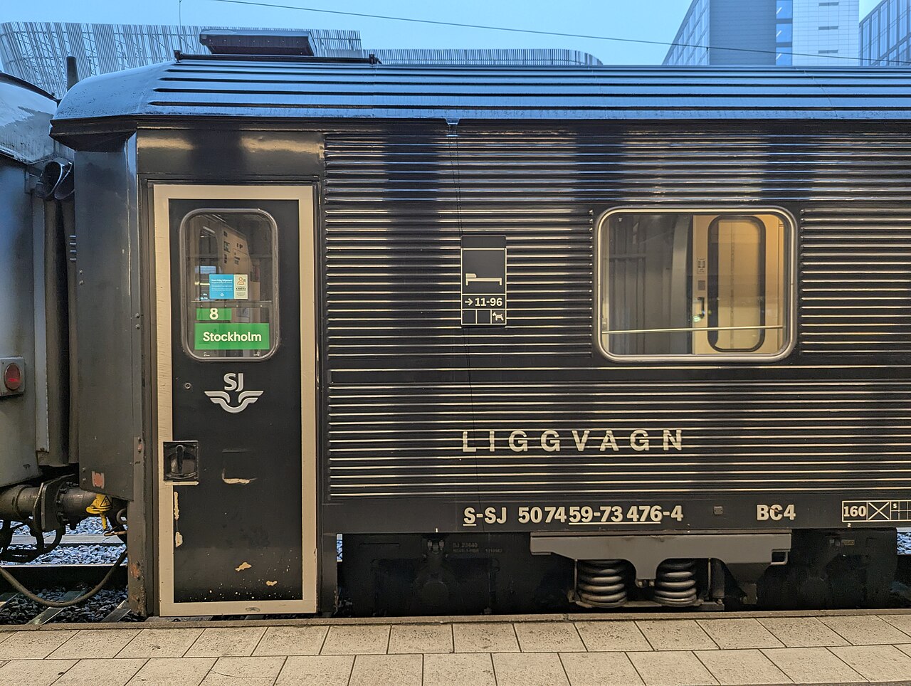 SJ Nattåg — Stockholm to Åre