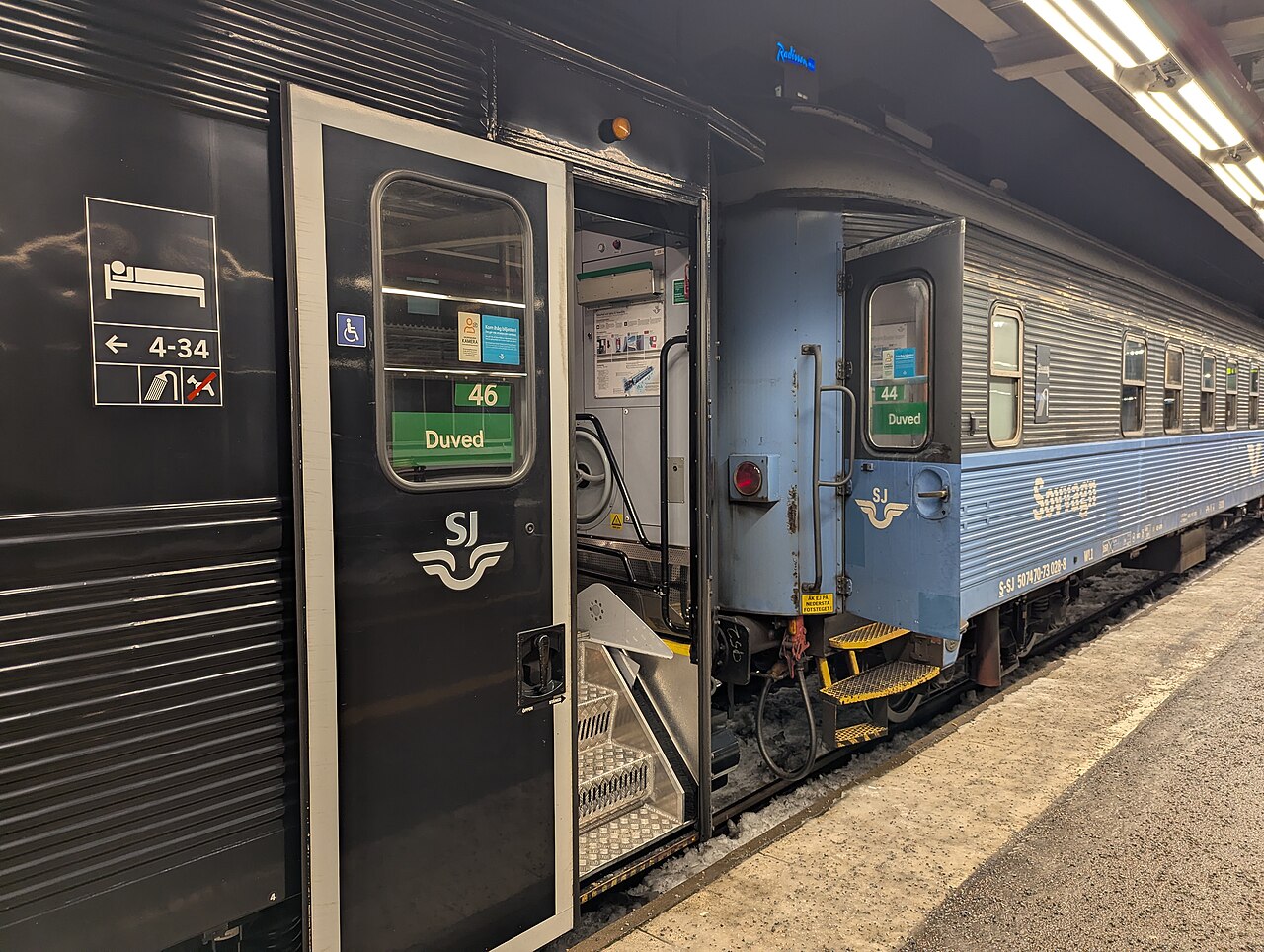 SJ Nattåg — Stockholm to Åre