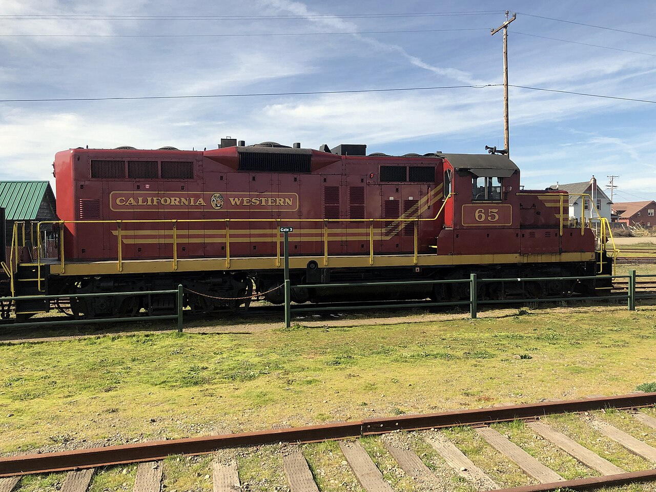 Skunk Train — Fort Bragg to Glen Blair