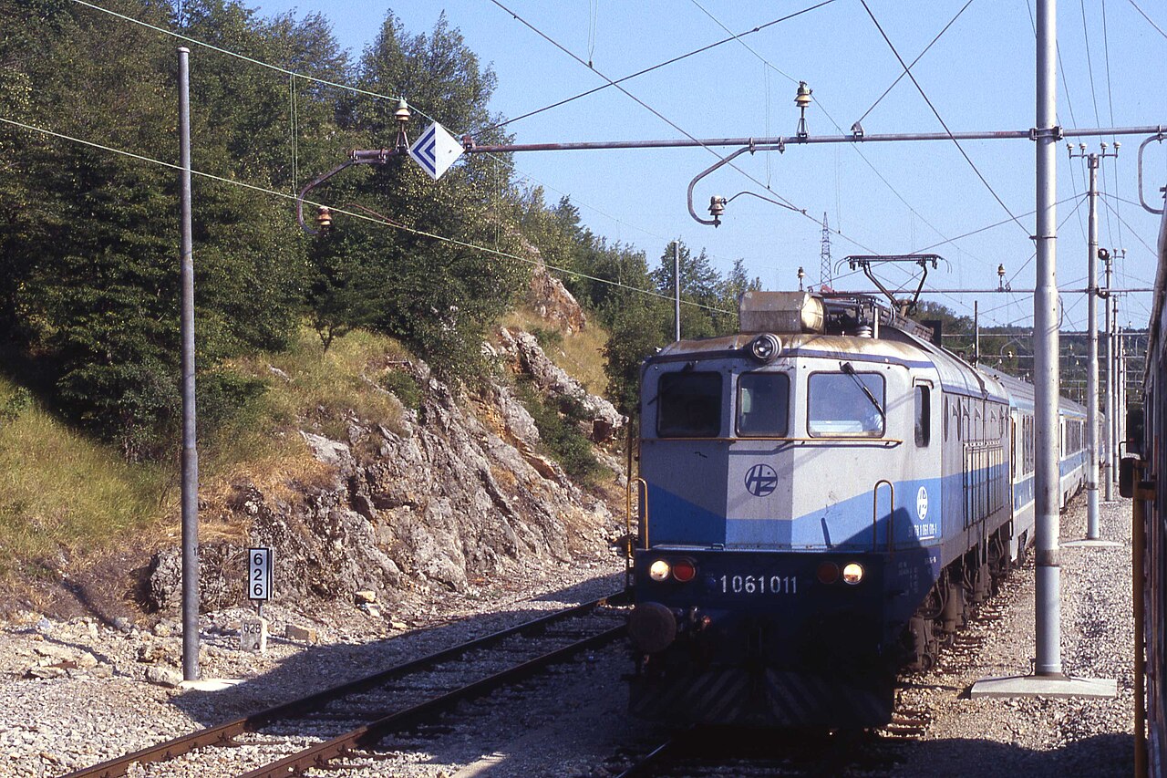 Zagreb–Rijeka line – von Zagreb nach Rijeka