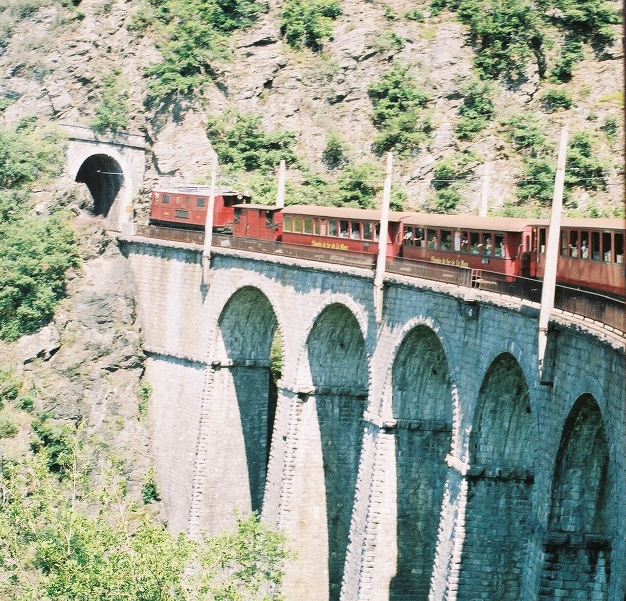 Chemin de fer de La Mure — La MureからMonteynardへ