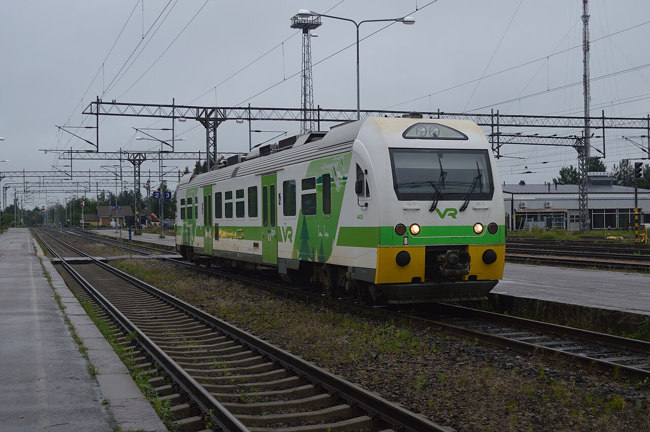 Iisalmi–Ylivieska railway — ユリヴィエスカからイーサルミへ