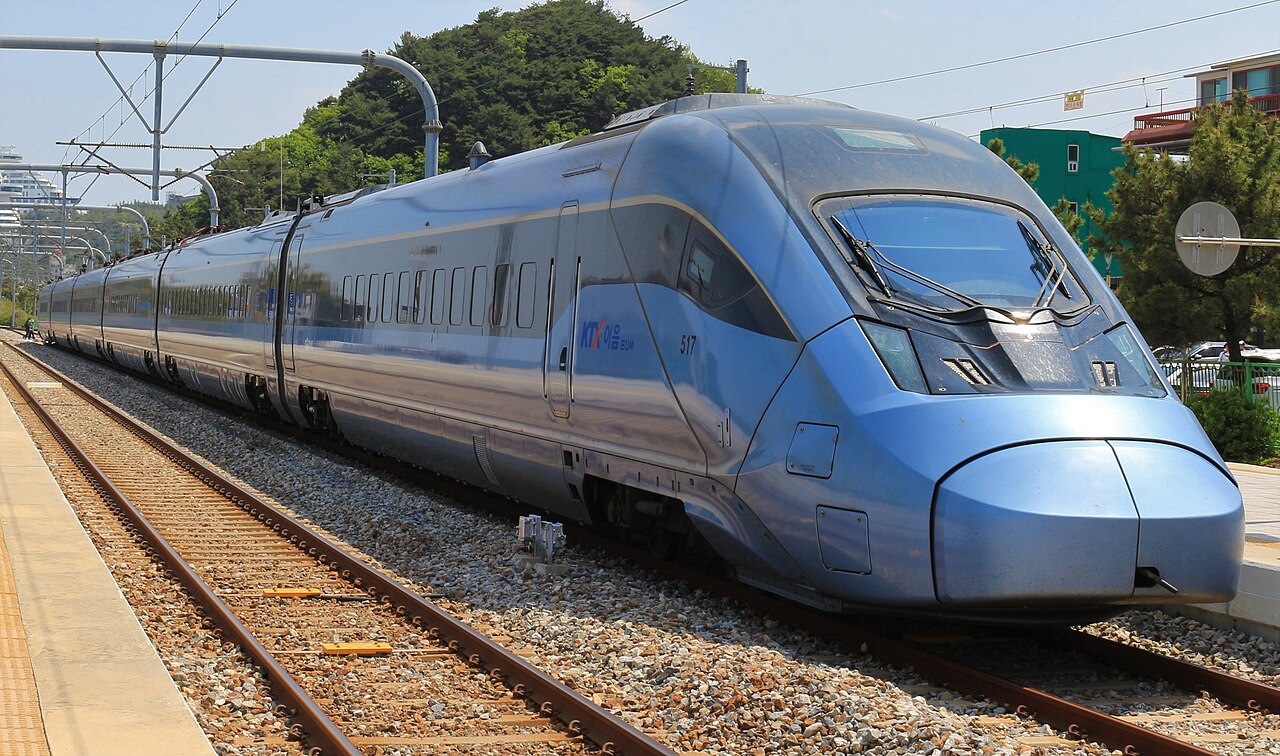 韓国鉄道公社150000系電車 — ソウルからBusan (Bujeon)へ