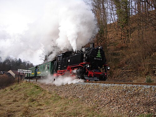 Schmalspurbahn Freital-Hainsberg–Kurort Kipsdorf – Foto 2