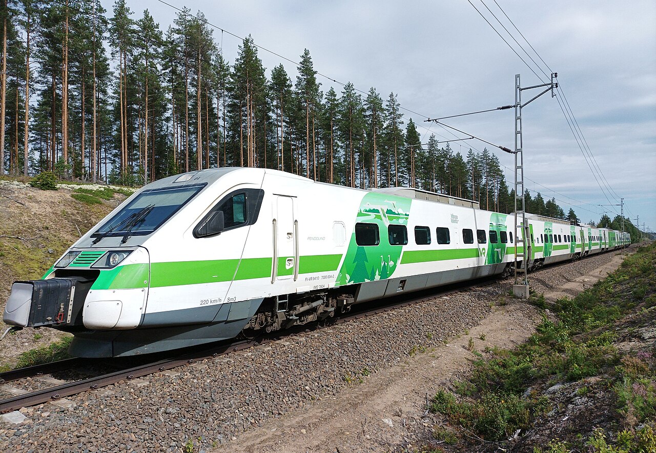 InterCity 25 — ヘルシンキからオウルへ