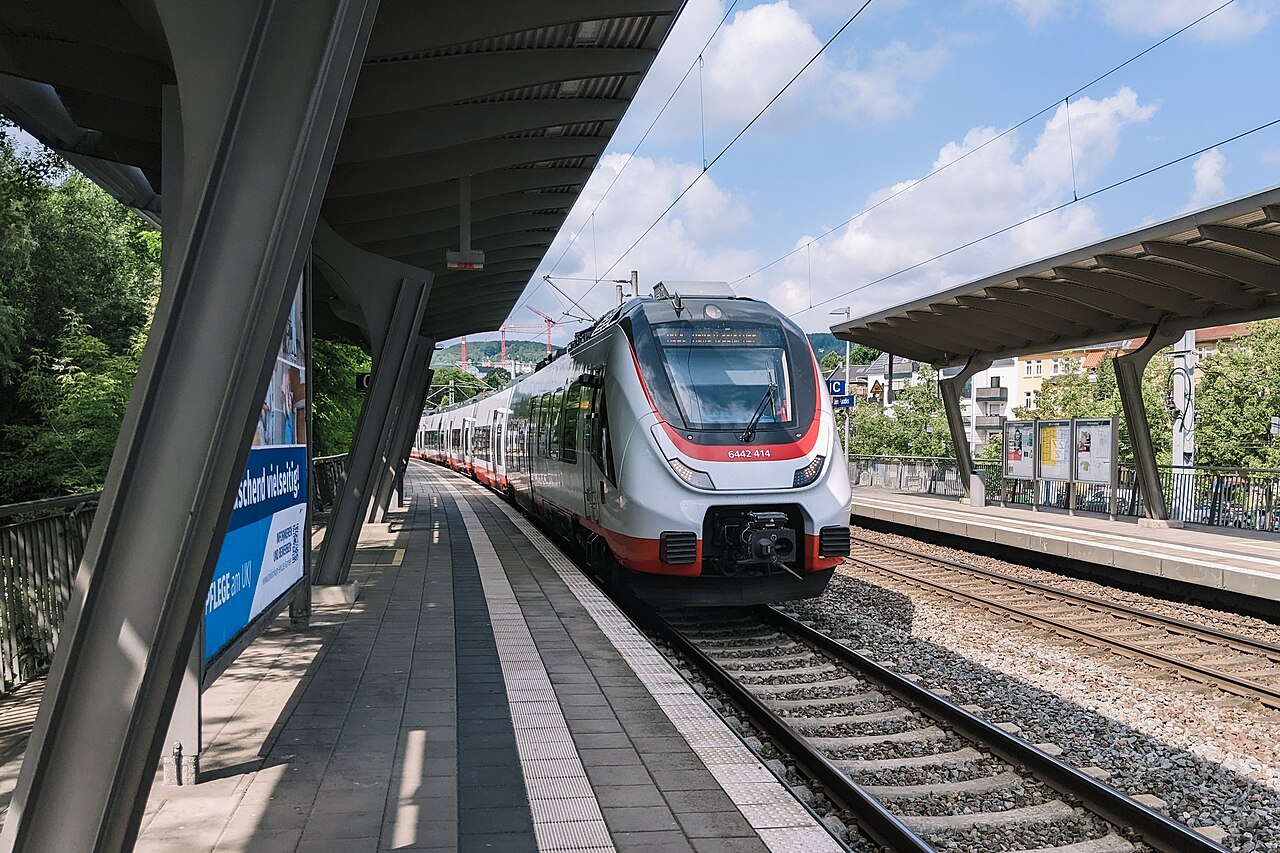 Bahnstrecke Großheringen–Saalfeld, von Jena nach Saalfeld/Saale