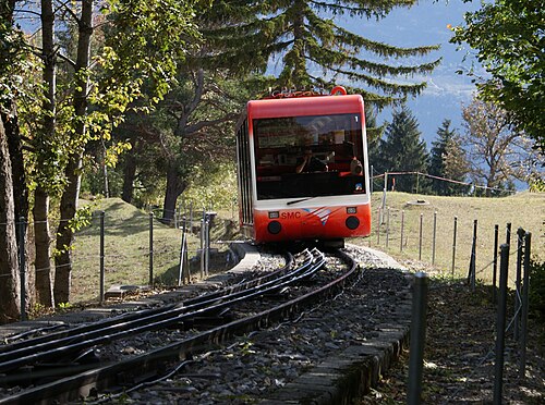 Funiculaire シエール–クラン=モンタナ — 写真2