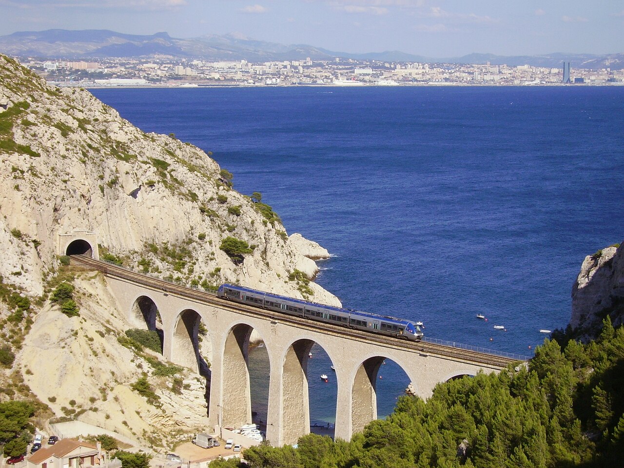 Ligne de la Côte Bleue – von Marseille nach Miramas