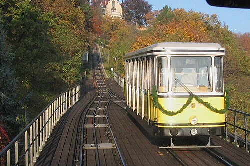 ドレスデン鋼索鉄道 — 写真1