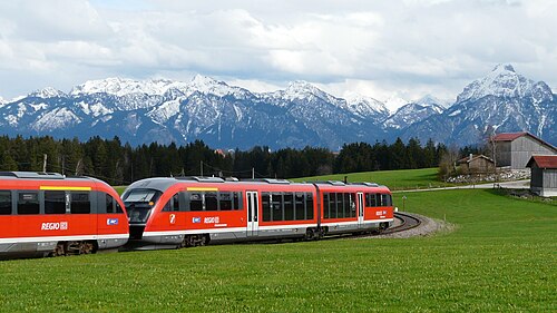 マルクトオーバードルフ–フュッセン railway — 写真4
