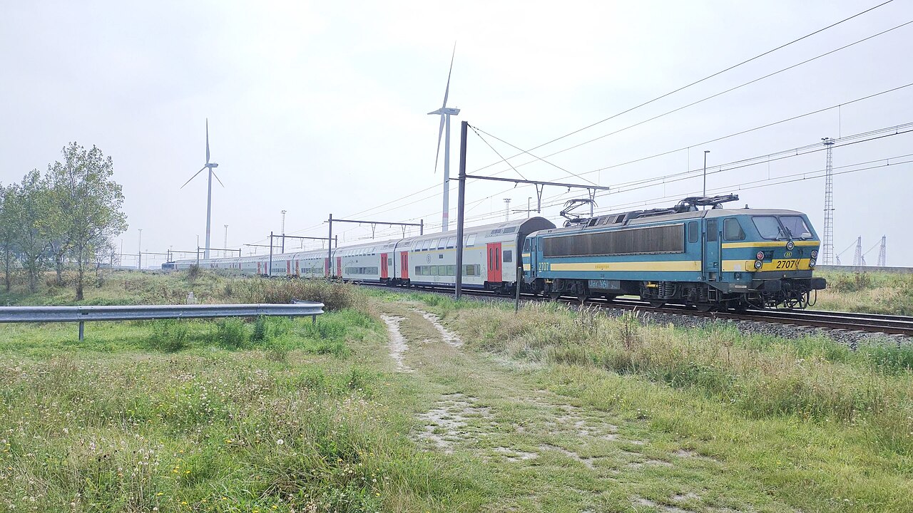 Intercity — ブリュッセルからオーステンデへ