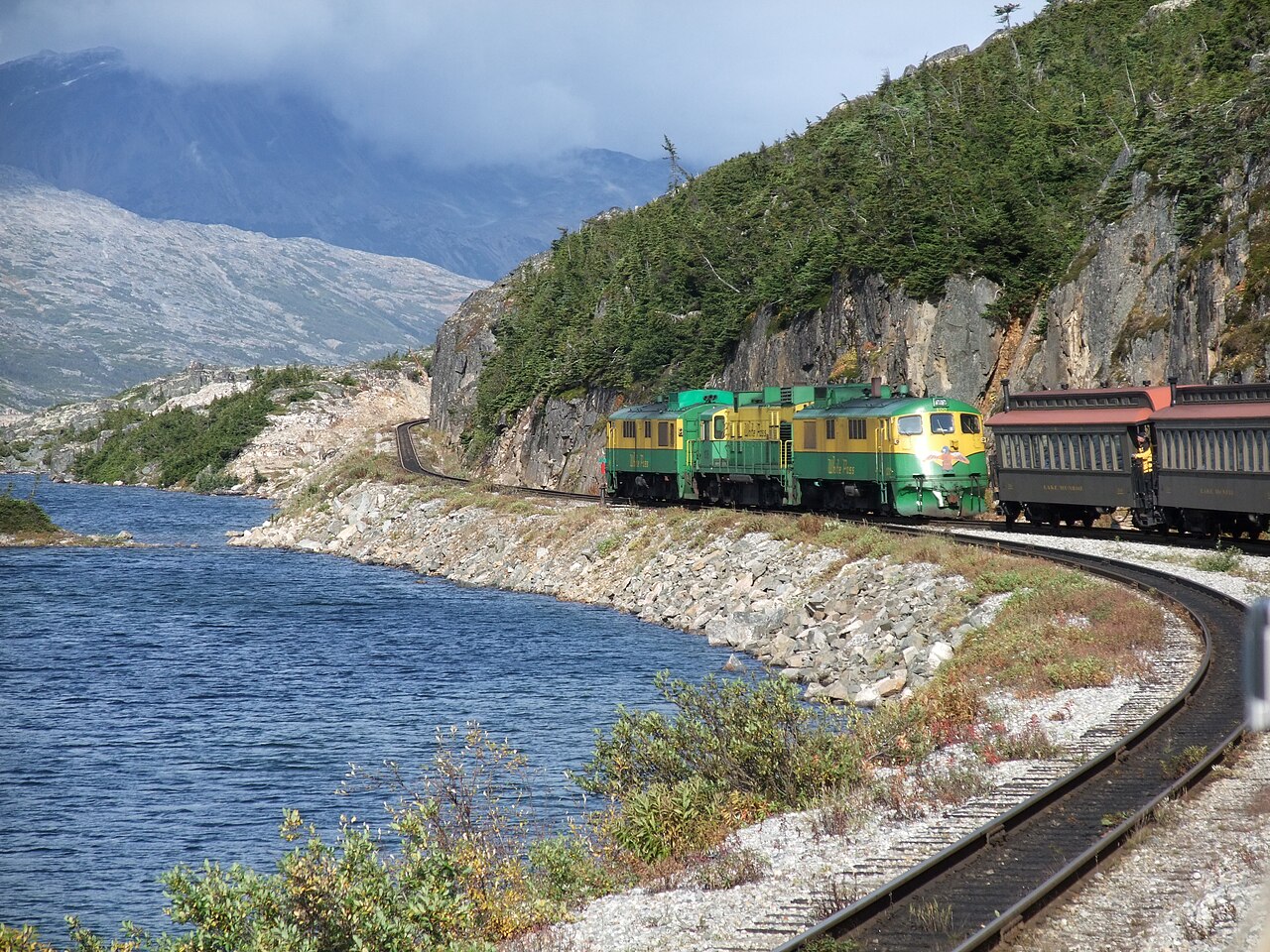 ホワイト・パス・アンド・ユーコン・ルート — Skagwayからカークロスへ