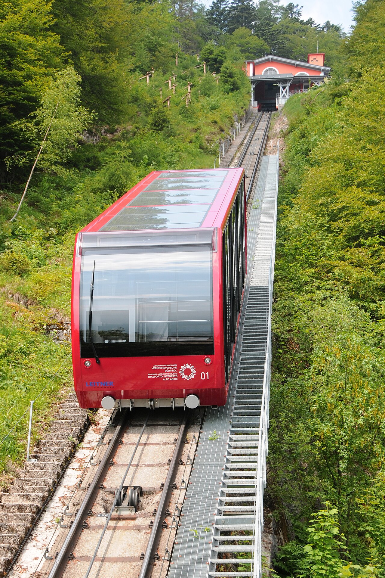 Mendelbahn — Sankt Anton (Kaltern) to Mendel Pass