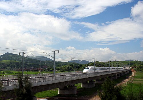 杭福深旅客専用線 — 写真1