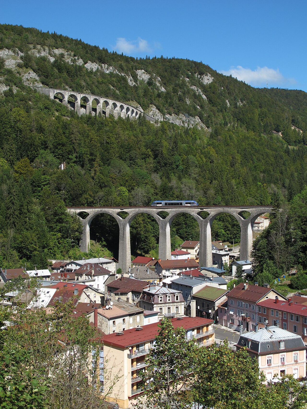 Ligne des Hirondelles – von Dole nach Saint-Claude