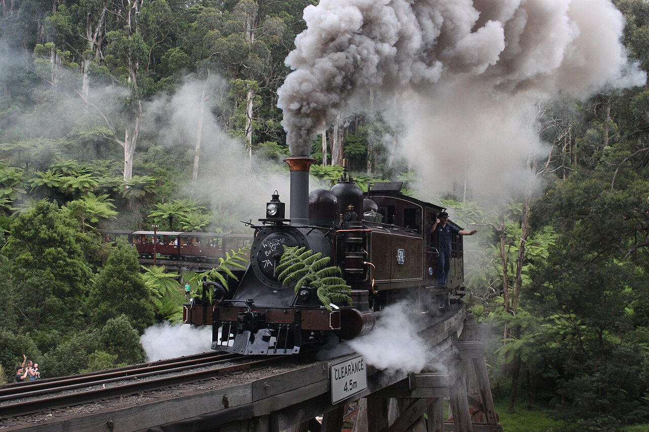 Puffing Billy Railway – von Belgrave nach Gembrook