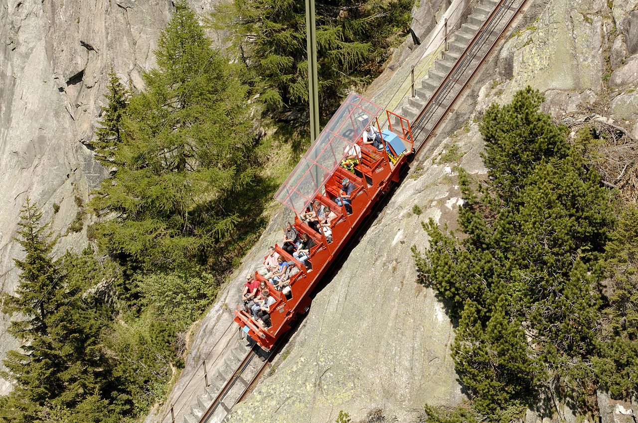 Gelmerbahn — Handegg to Gelmersee