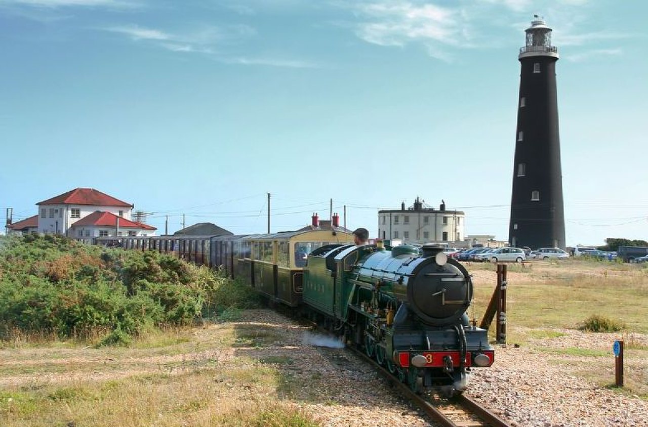 Romney, Hythe and Dymchurch Railway – von Hythe nach Dungeness