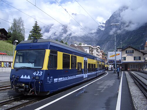 ベルナーオーバーラント鉄道 — 写真2