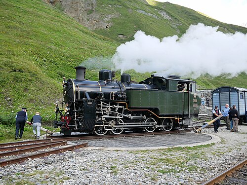 Furka Cogwheel Steam Railway — photo 3