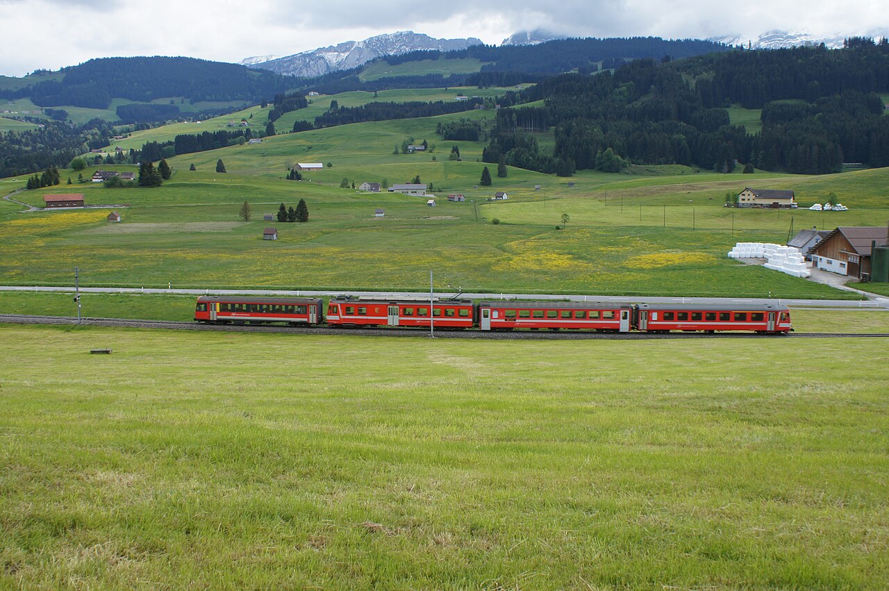 Appenzell Line — Wasserauen to Gossau