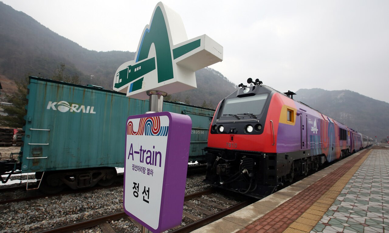 A-train (Jeongseon Arirang) — ソウルからAurajiへ