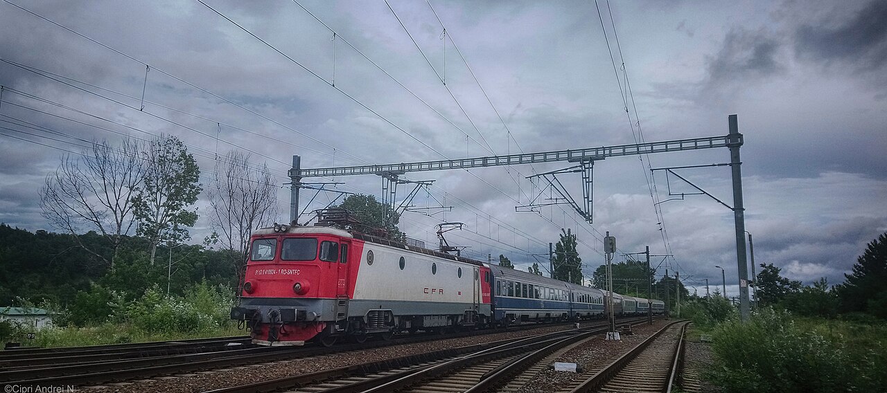 InterRegio 1831 — ティミショアラからヤシへ