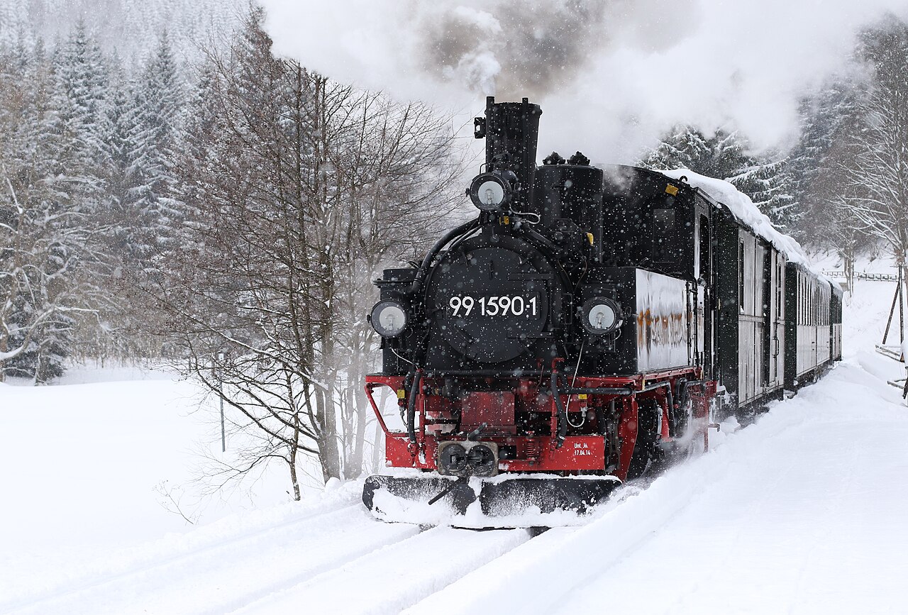 Preßnitztalbahn — Steinbachからイェーシュタットへ