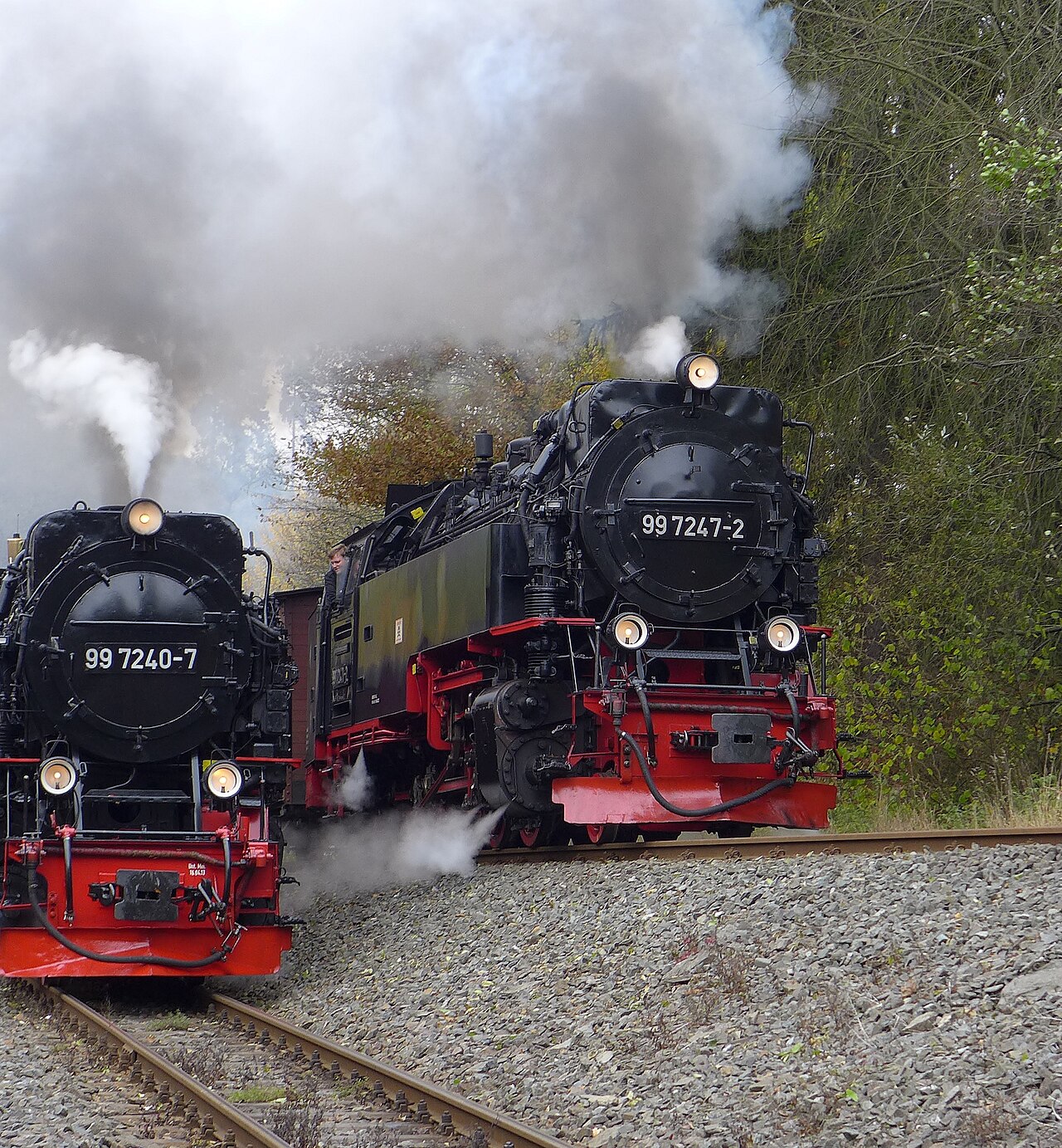 ハルツ狭軌鉄道 — GernrodeからHasselfeldeへ