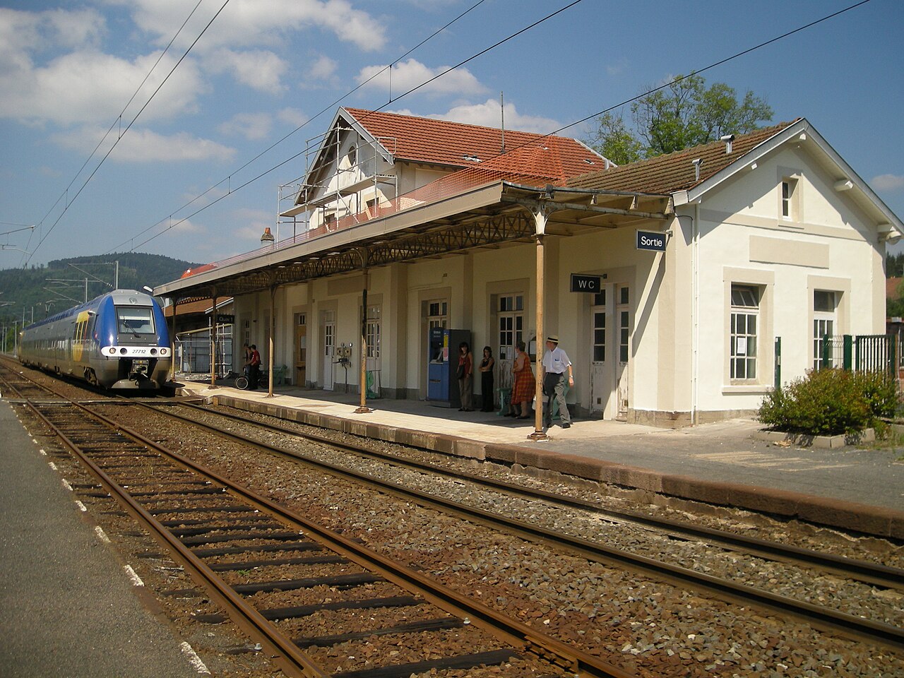 Bahnstrecke Lunéville–Saint-Dié – von Saint-Dié-des-Vosges nach Lunéville