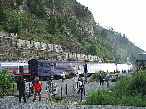 バイカル湖岸鉄道 — 写真3