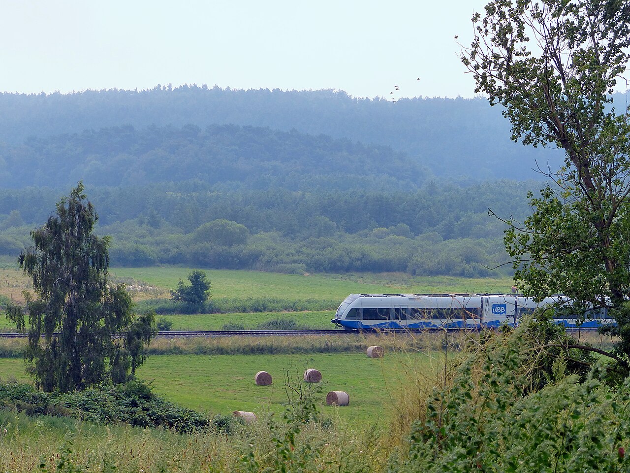 Usedomer Bäderbahn — Züssowからシフィノウイシチェへ
