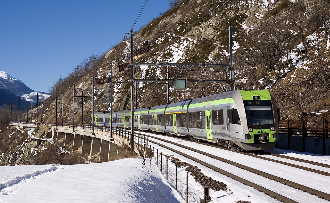 Lötschberg-Bergstrecke – von Bern nach Brig