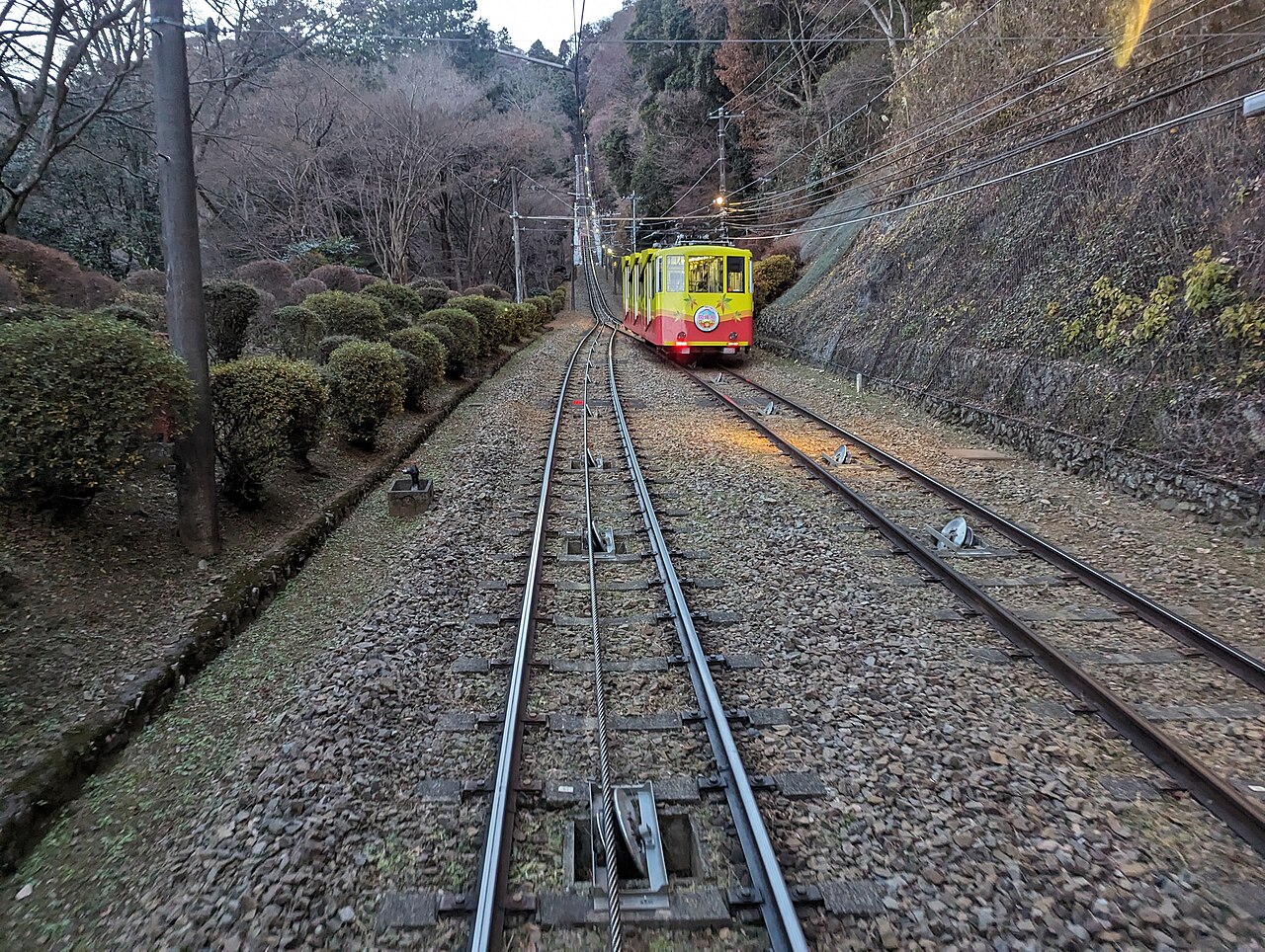 Mount Takao Cable Car — Kiyotaki to Takaosan